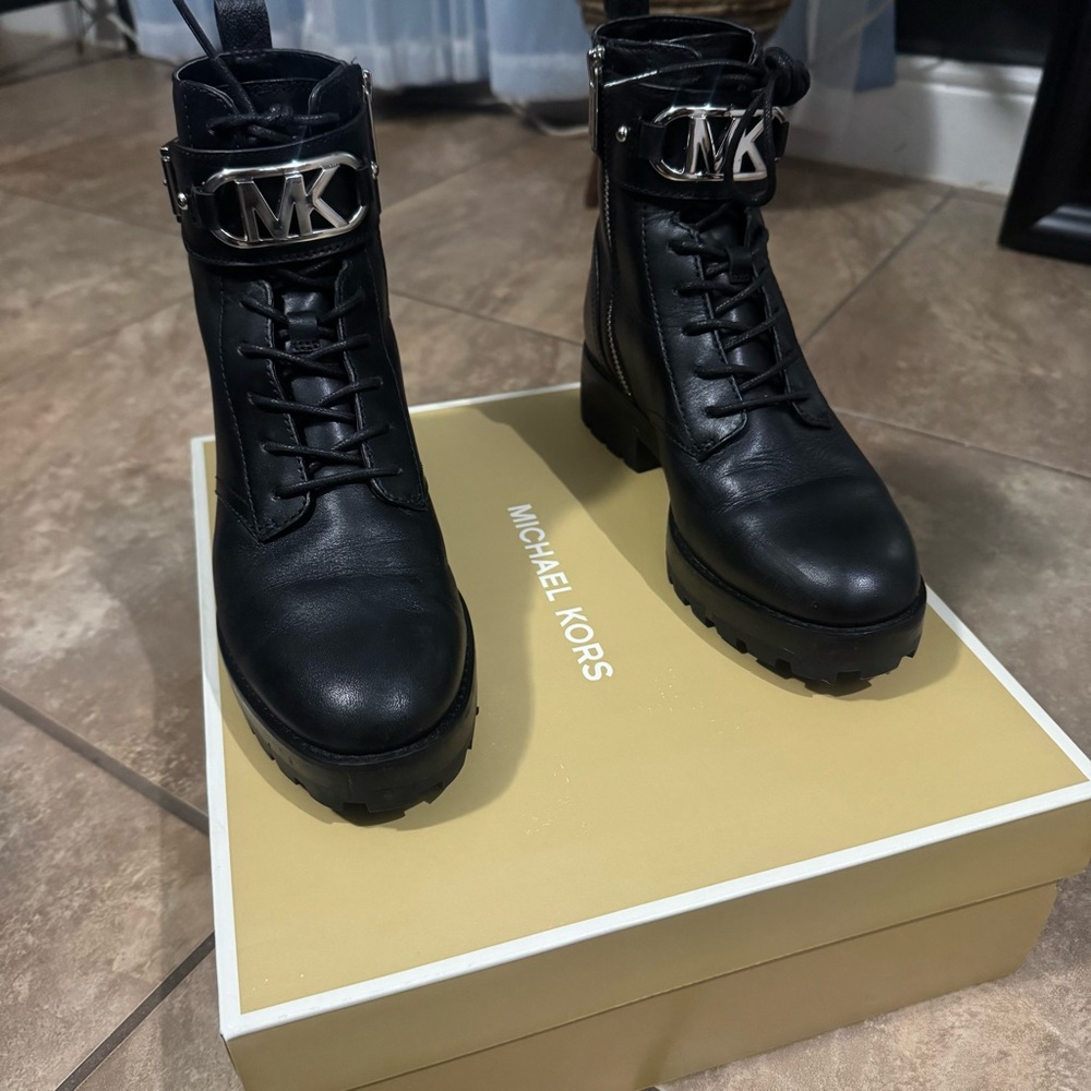 Michael Kors Kincaid Lace up Booties